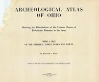 Ohio State 1915 Archeological Atlas 